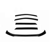 TRADIESCHOICE Bonnet Protector + Weather Shields for Ford Everest 2015-2020 | Window Visors for Style, Protection, and Comfort